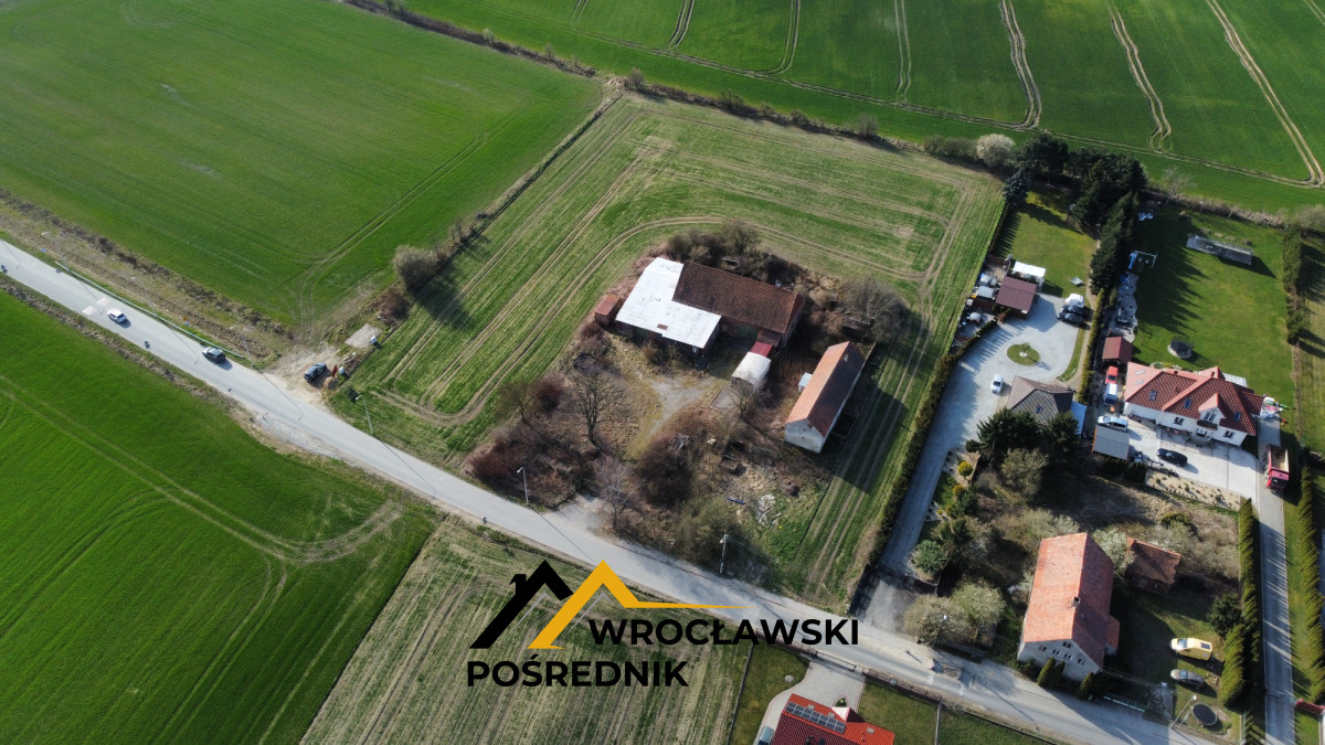 Działka inwestycyjna | 20 min od Wrocławia | 304069