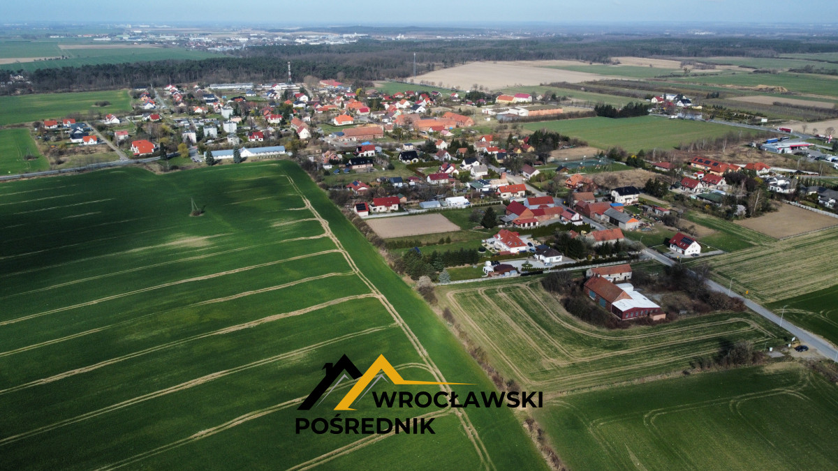 Działka inwestycyjna | 20 min od Wrocławia | 304069