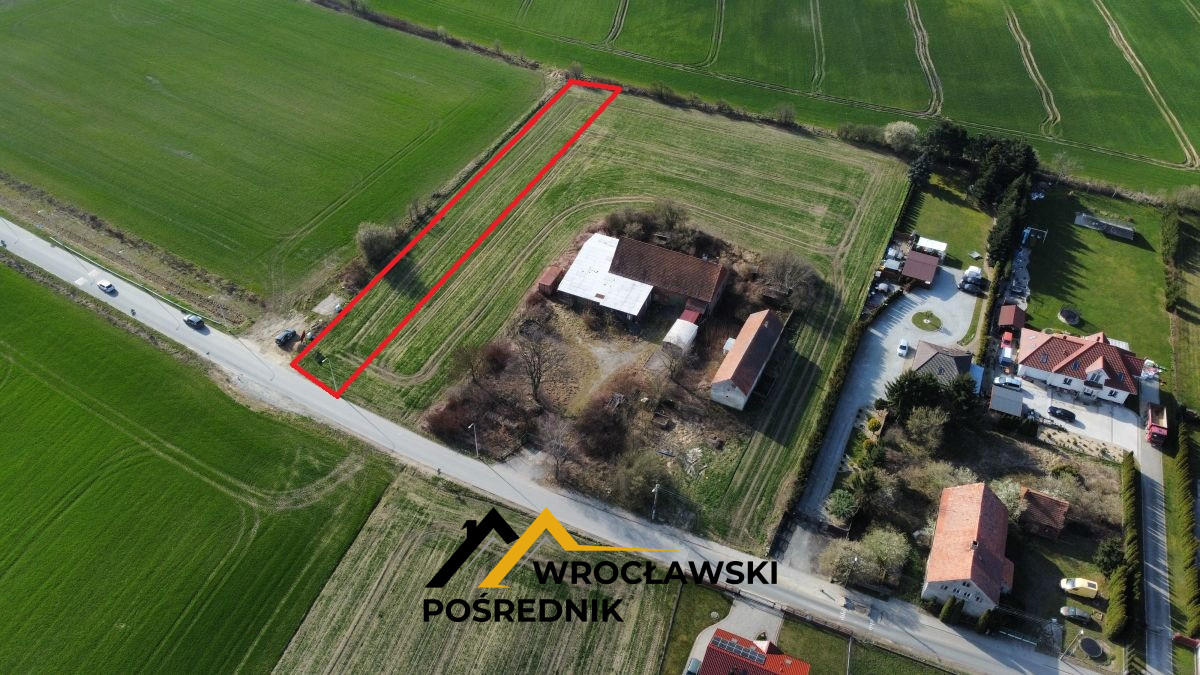 Działka inwestycyjna | 20 min od Wrocławia | 304069