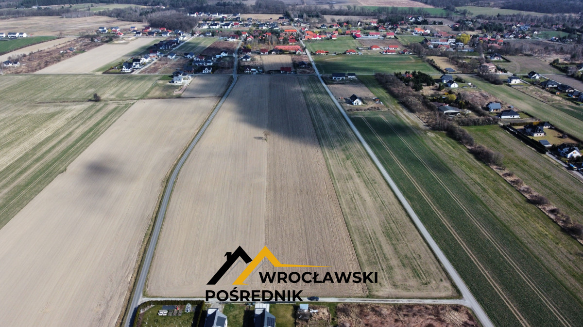 Działka Budowalna Krępice | 20 min od Wrocławia | 367495