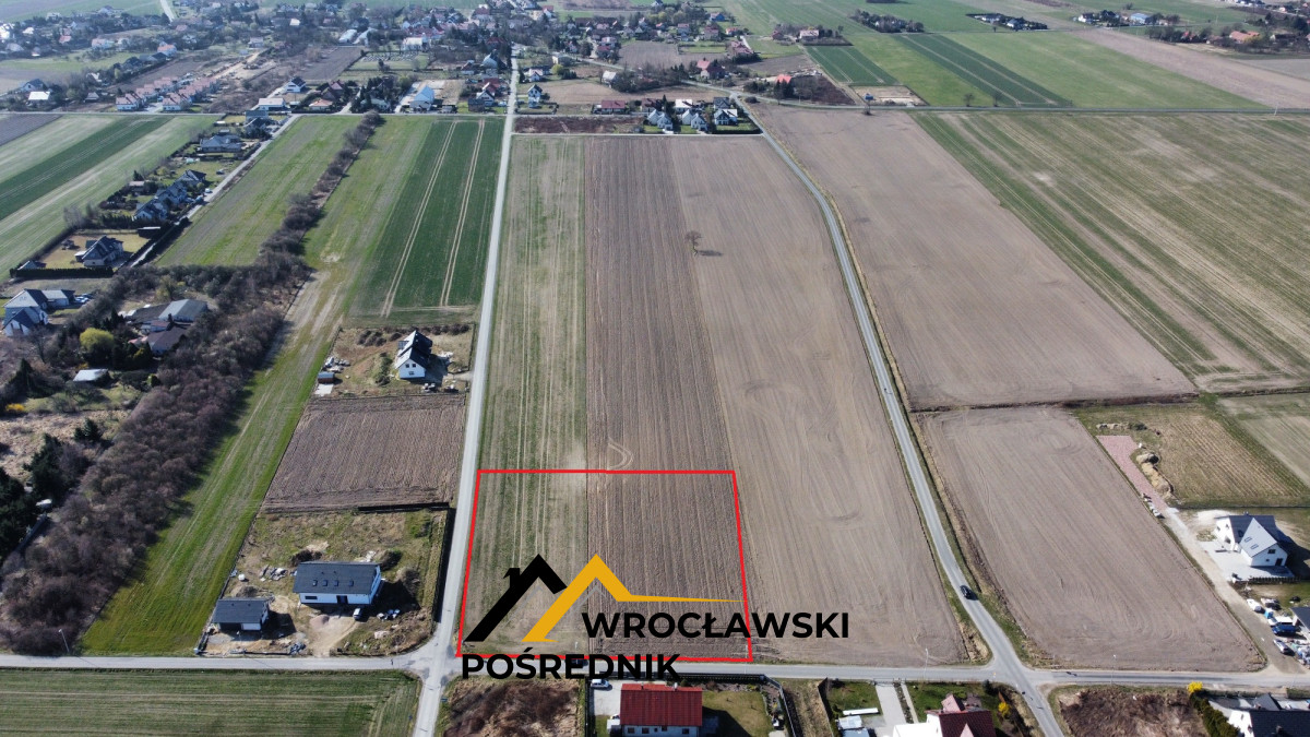 Działka Budowalna Krępice | 20 min od Wrocławia | 367495