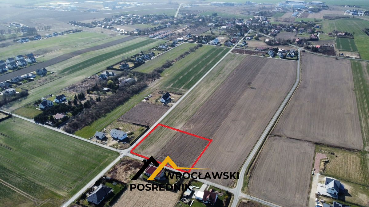 Działka Budowalna Krępice | 20 min od Wrocławia | 367495