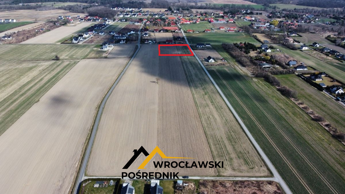 Działka Budowalna Krępice | 20 min od Wrocławia | 367495